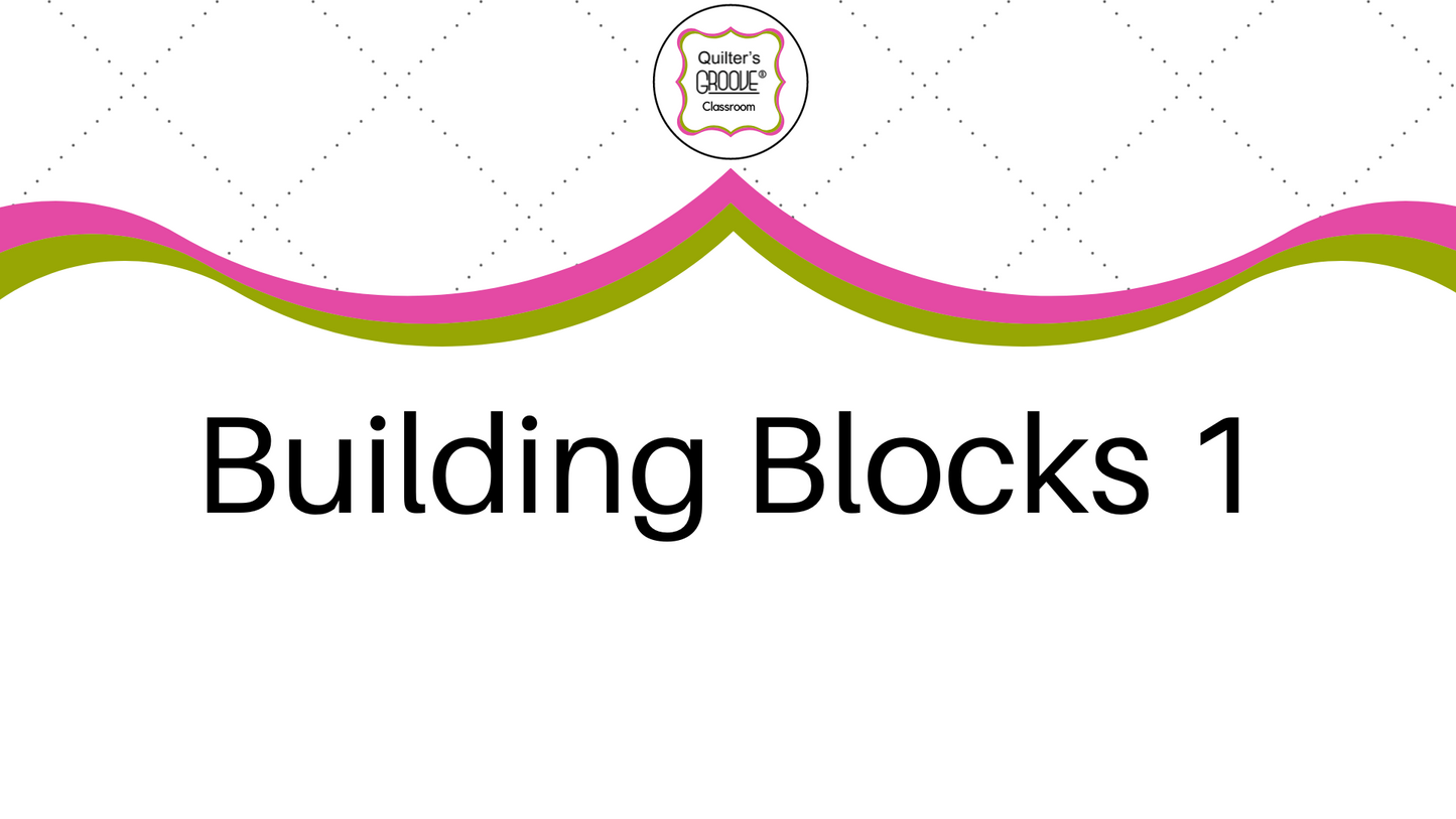 Building Blocks 1