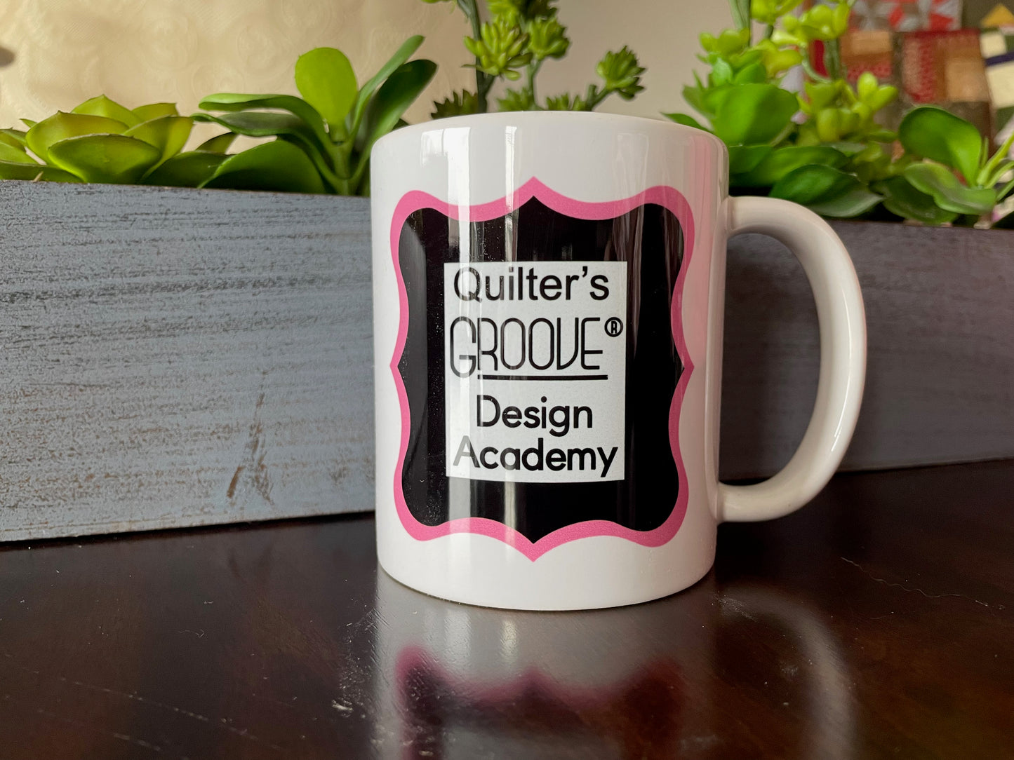 Quilter's Groove Design Academy Mug